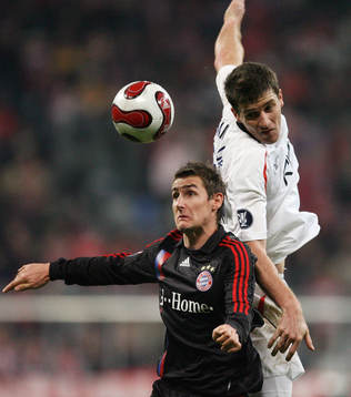 Miroslav Klose och Lubomir Michalik
