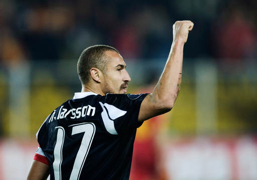 Henrik Larsson jubel