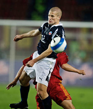 Christoffer Andersson, Helsingborg, vinner en nickduell