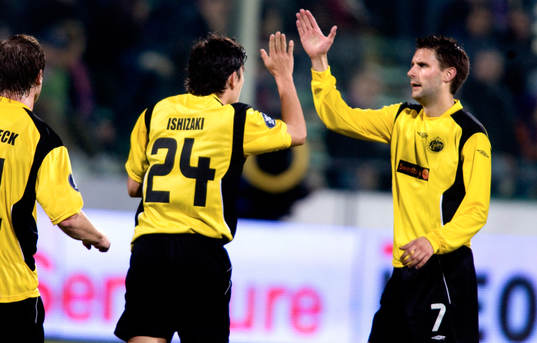 Stefan Ishizaki, Jari Ilola, Elfsborg, jubel, klapp