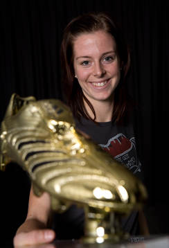 Fotboll, Lotta Schelin, Göteborg FC,  vinner årets