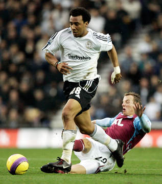 Fotboll, Premier League (Engelsk Liga), Derby County v West