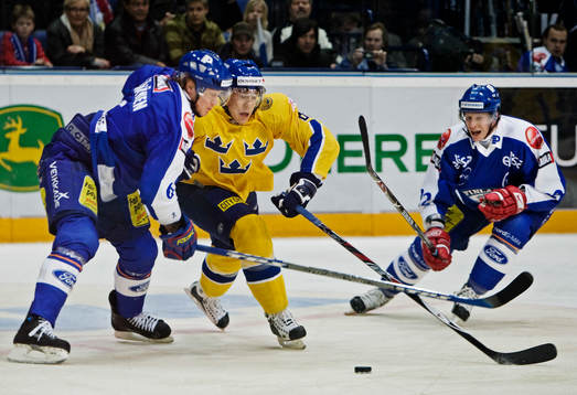 Ossi Väänänen, Finland, Mattias Weinhandl, Sverige, Mika