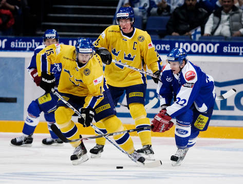 Rickard Wallin, Sverige och Mika Pyörälä, Finland,  i