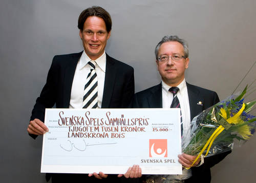 Årets Samhällspris, Jesper Kärrbrink, Svenska Spel och
