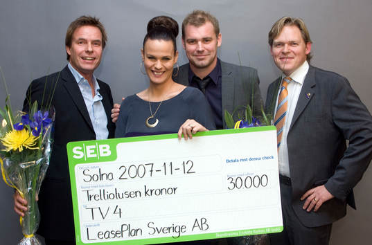 Årets Leaseplan Stipendium, till TV 4
