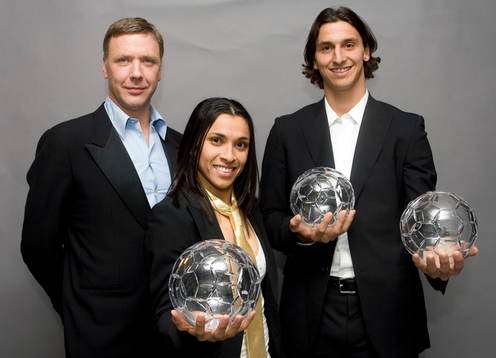 Årets Forward, Mikael Persbrandt, Marta och Zlatan