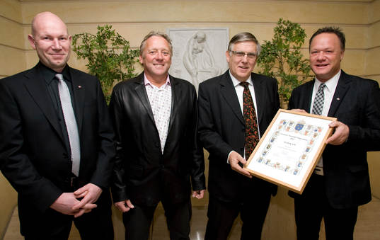 Thomas Gustafsson, Kent Wiklund, Thomas Nordahl och Joacim