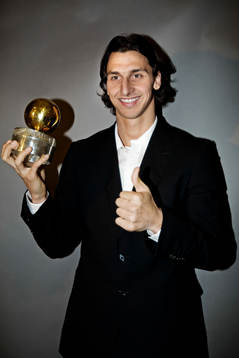 Vinnare av Guldbollen: Zlatan Ibrahimovic