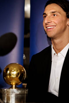 Zlatan Ibrahimovic vann Guldbollen