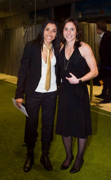 Marta da Silva och Hanna Ljungberg