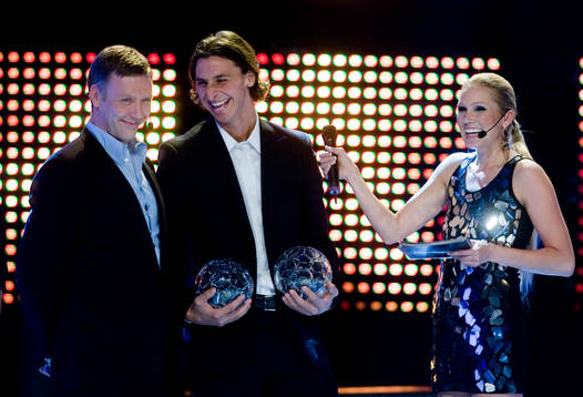 Mikael Persbrandt,  Zlatan Ibrahimovic, Jessica Almenäs