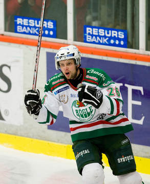Jakob Johansson, Rögle, jubel
