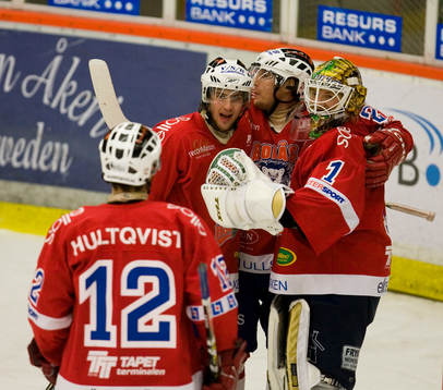 Robin Rahm, målvakt, Borås, jubel
