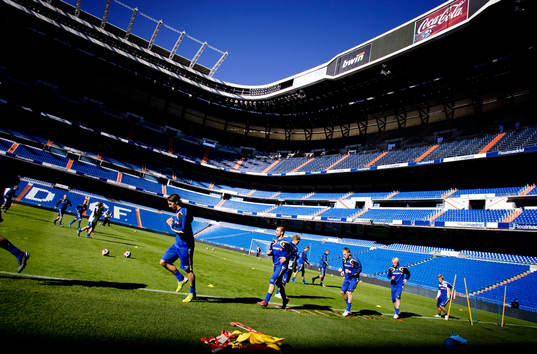 Träning, Stadion Santiago Bernabéu
