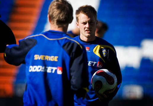 Sebastian Larsson, Träning