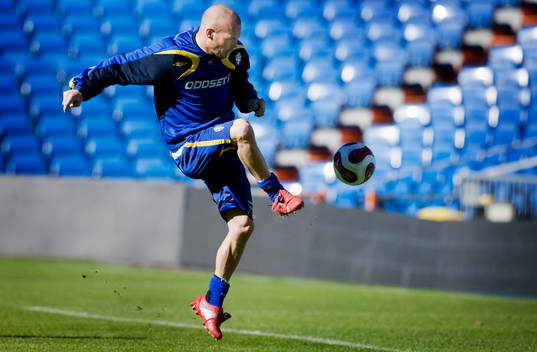 Fredrik Ljungberg, träning