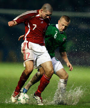 Leon Andreasen och Sammy Clingan