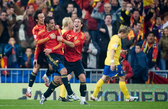 Spanien, jubel