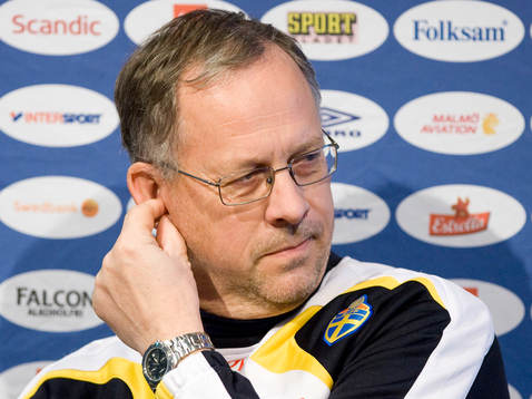 Lars Lagerbäck, förbundskapten, Sverige