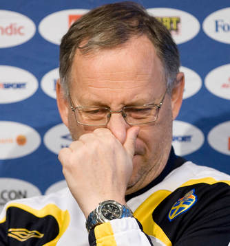 Lars Lagerbäck, förbundskapten, Sverige