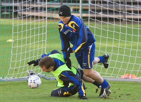 Kim Källström och Anders Svensson, Sverige