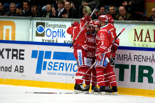 Riku Hahl, Timrå jubel 1-0