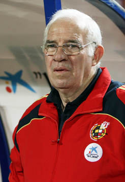 Luis Aragones, förbundskapten, Spanien