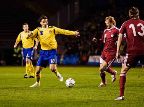 Zlatan Ibrahimovic, Sverige, Juris Laizãns, Lettland