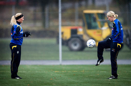 Frida Östberg och Sara Larsson