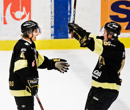 Mikael Österberg, AIK, och Tobias Schöp, AIK