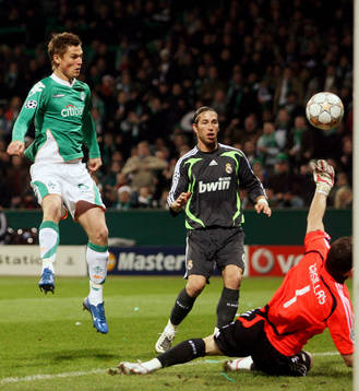Markus Rosenberg, Bremen, gör mål