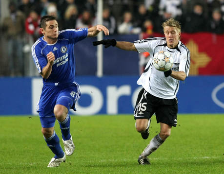 Per Ciljan Skjelbred, Rosenborg och Frank Lampard, Chelsea
