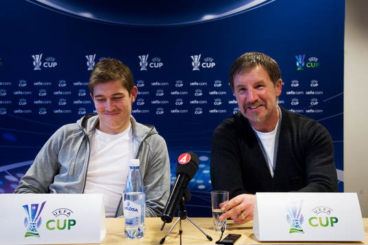 Ólafur Skúlason, Helsingborg och Stuart Baxter, Tränare