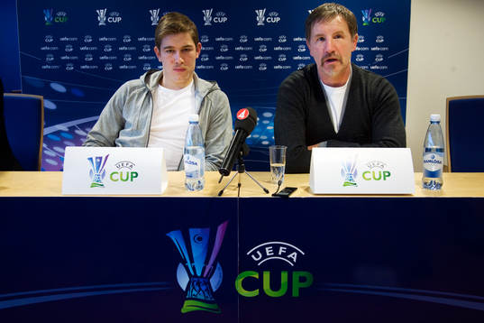 Ólafur Skúlason, Helsingborg och Stuart Baxter, Tränare