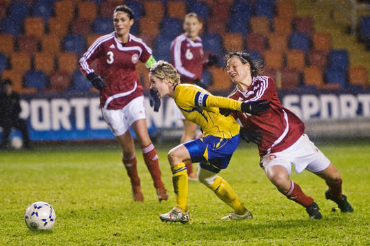 Victoria Svensson, Sverige och Anne Dot Eggers Nielsen,