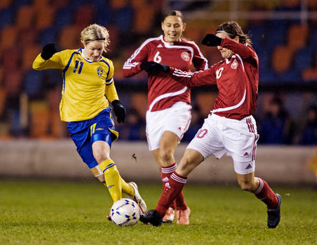 Victoria Svensson, Sverige och Anne Dot Eggers Nielsen,