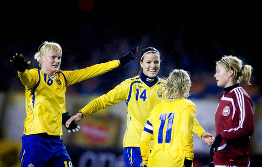 Nilla Fischer, Sverige och Jessica Landström, Sverige,
