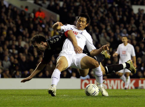 Young Pyo Lee, Tottenham och Rade Prica, Aalborg
