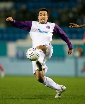 Fotboll, UEFA-cupen, Helsingborg - Austria Wien