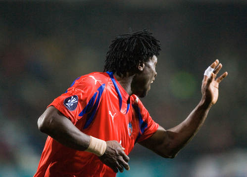 Razak Omotoyossi, jubel
