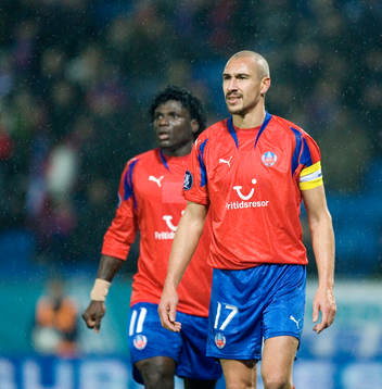 Henrik Larsson och Razak Omotoyossi