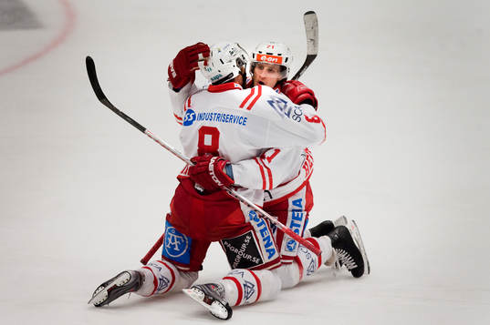 Jonathan Hedström, Timrå, och Sanny Lindström, Timrå,