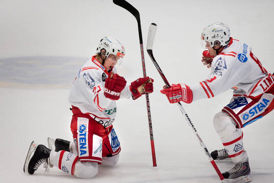 Jonathan Hedström, Timrå, och Sanny Lindström, Timrå,