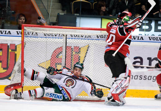 Martin Plüss, Frölunda och Karol Krizan, Målvakt Modo