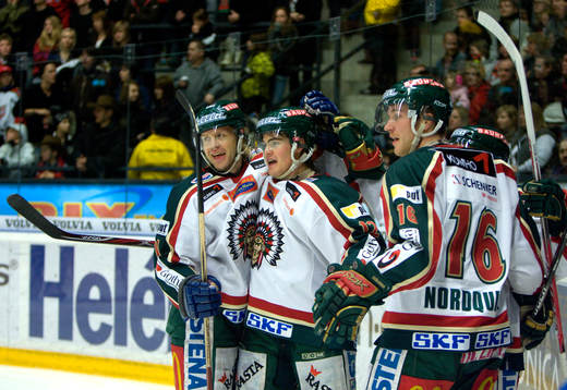 Karl Fabricius, Frölunda 0-1 (jubel)