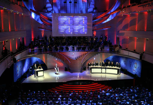 Fotboll, UEFA Euro 2008, EM, Lottning