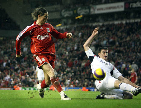 Fernando Torres, Liverpool, gör mål