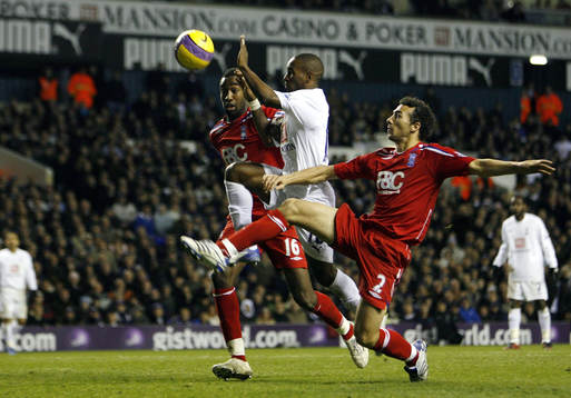 Fotboll, engelsk, Premier League, Tottenham - Birmingham