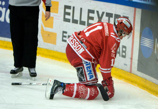 Erik Andersson, Timrå (skada)